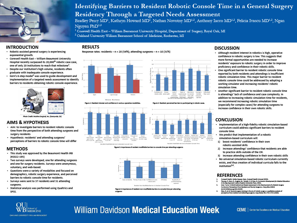 2023 Educational Research Poster Winner