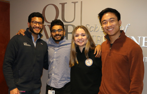 An image of OUWB's MSG Executive Board 2020-21
