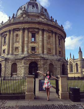 Studying at oxford university in england