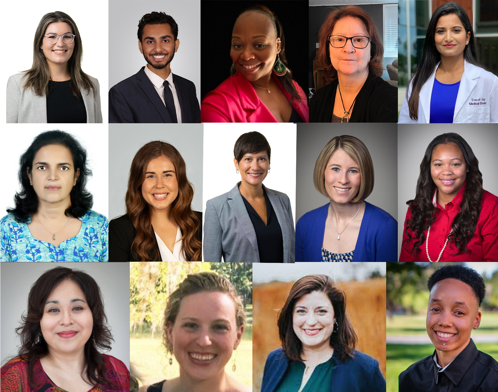 A collage of the second cohort of Diversity Champions.
