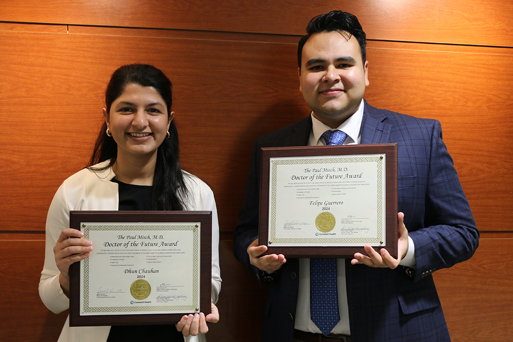 An image of the award recipients