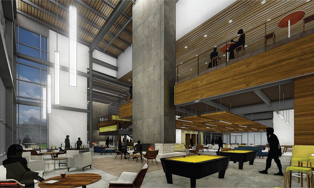 Oakland Center Expansion Around Campus Winter 2017 OU Magazine