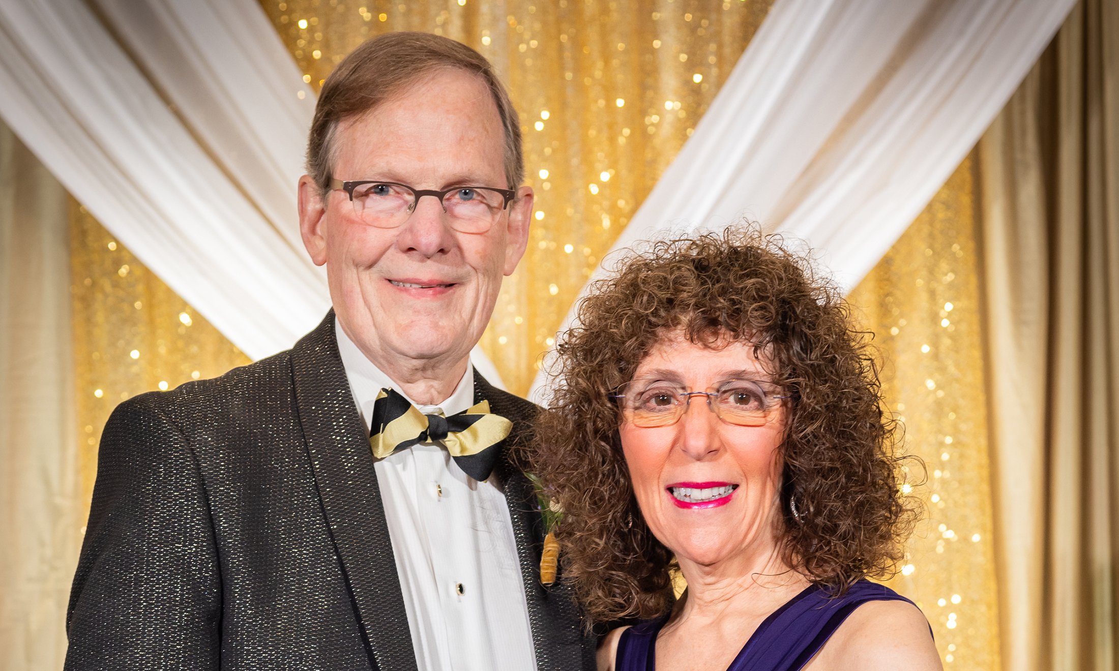 Daniel Walsh, M.D. and President Ora Hirsch Pescovitz, M.D.