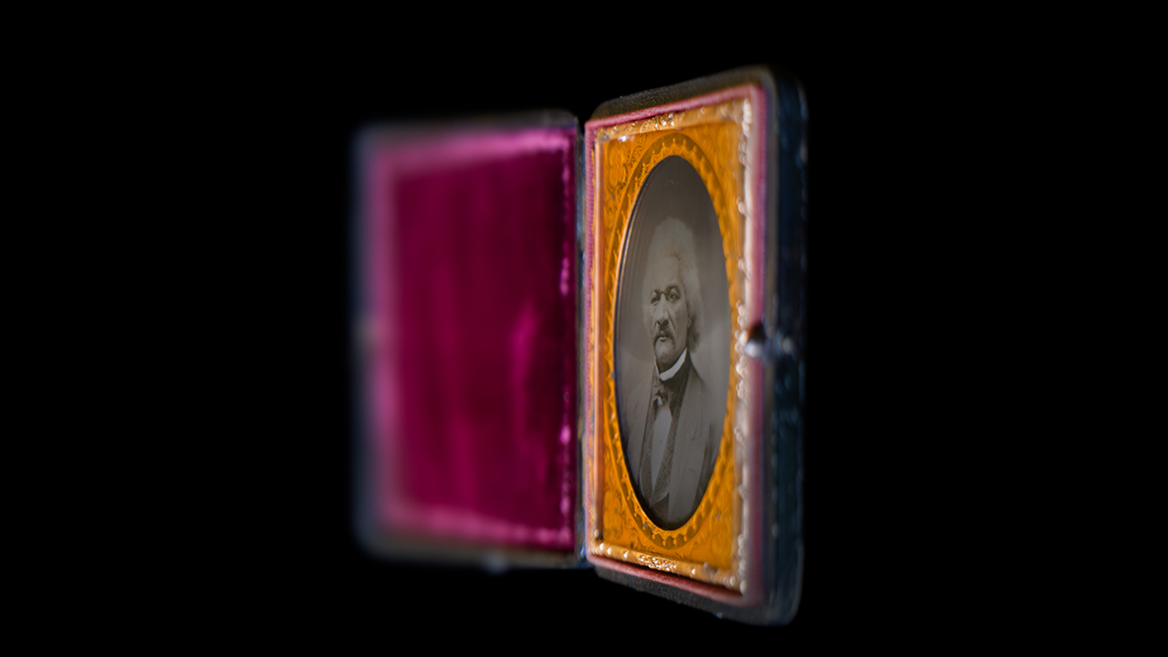 Ambrotype of Frederick Douglass, Smithsonian National Museum of African American History and Culture, Washington, DC, 2016, from Manifest