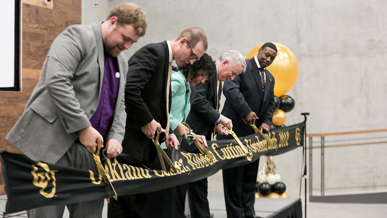 OU celebrates re-opening of expanded, renovated Oakland Center