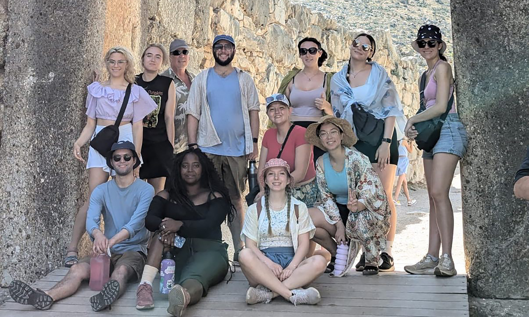 OU students explore Greek culture, history and impact on theatre during study abroad trip