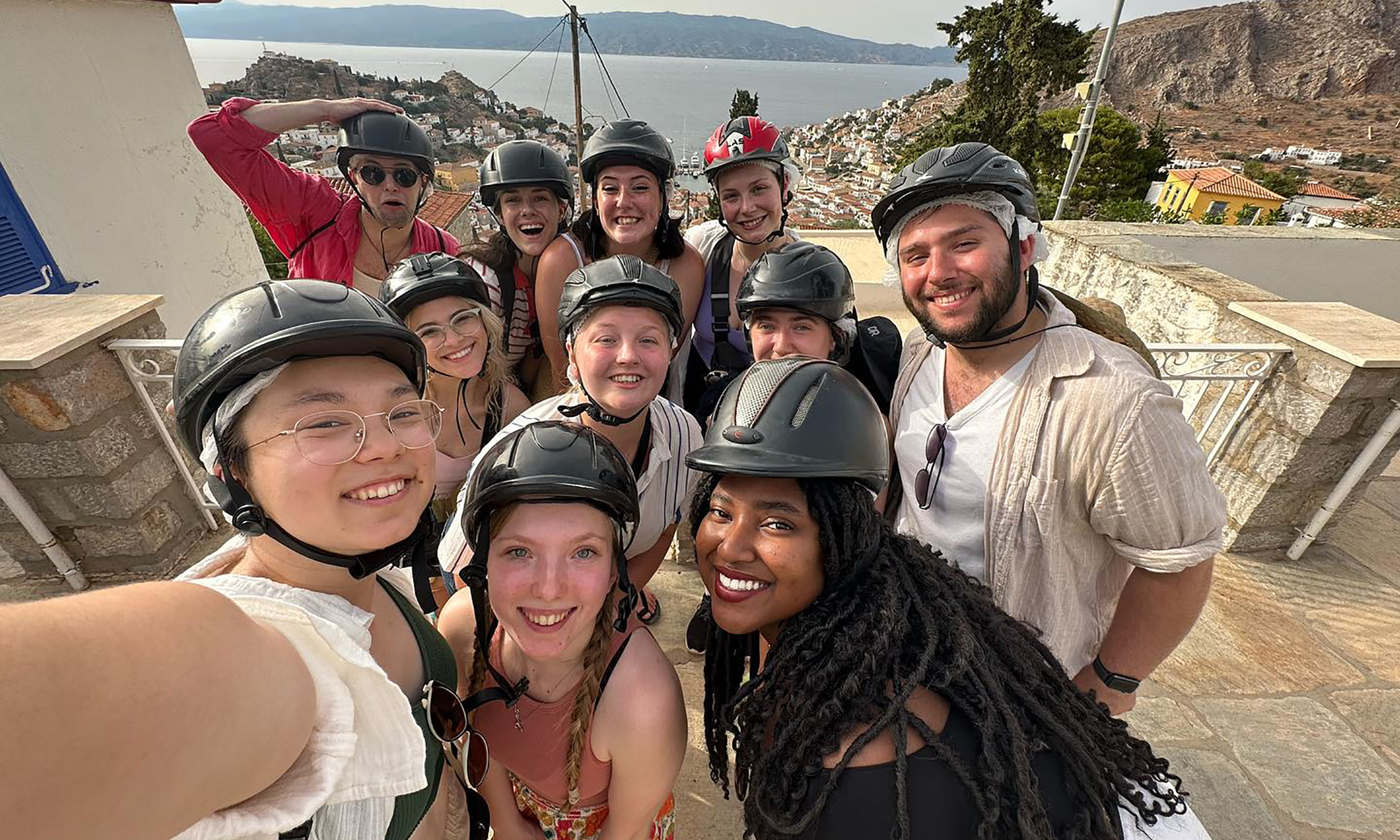 OU students explore Greek culture, history and impact on theatre during study abroad trip