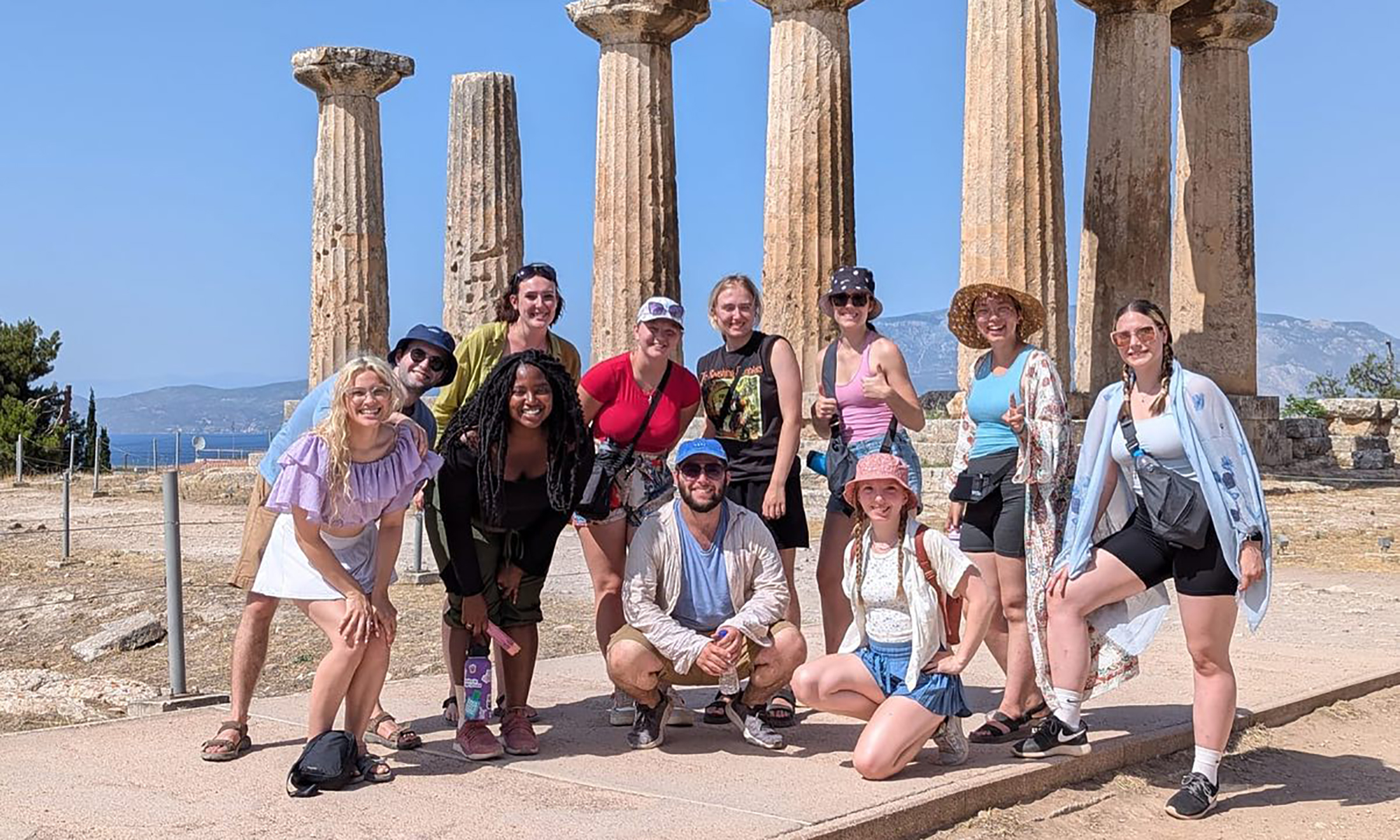 OU students explore Greek culture, history and impact on theatre during study abroad trip