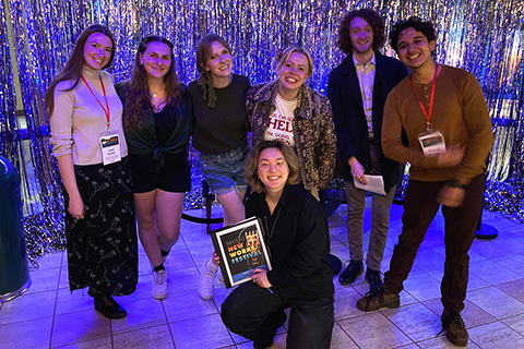 Several OU Theatre students and alumni attended the Flint Repertory Theatre’s New Works Festival.