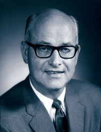 black and white headshot of Woody Varner
