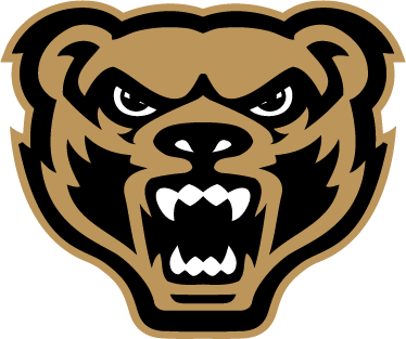 Grizz head Oakland University logo