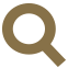 Magnifying glass search icon 