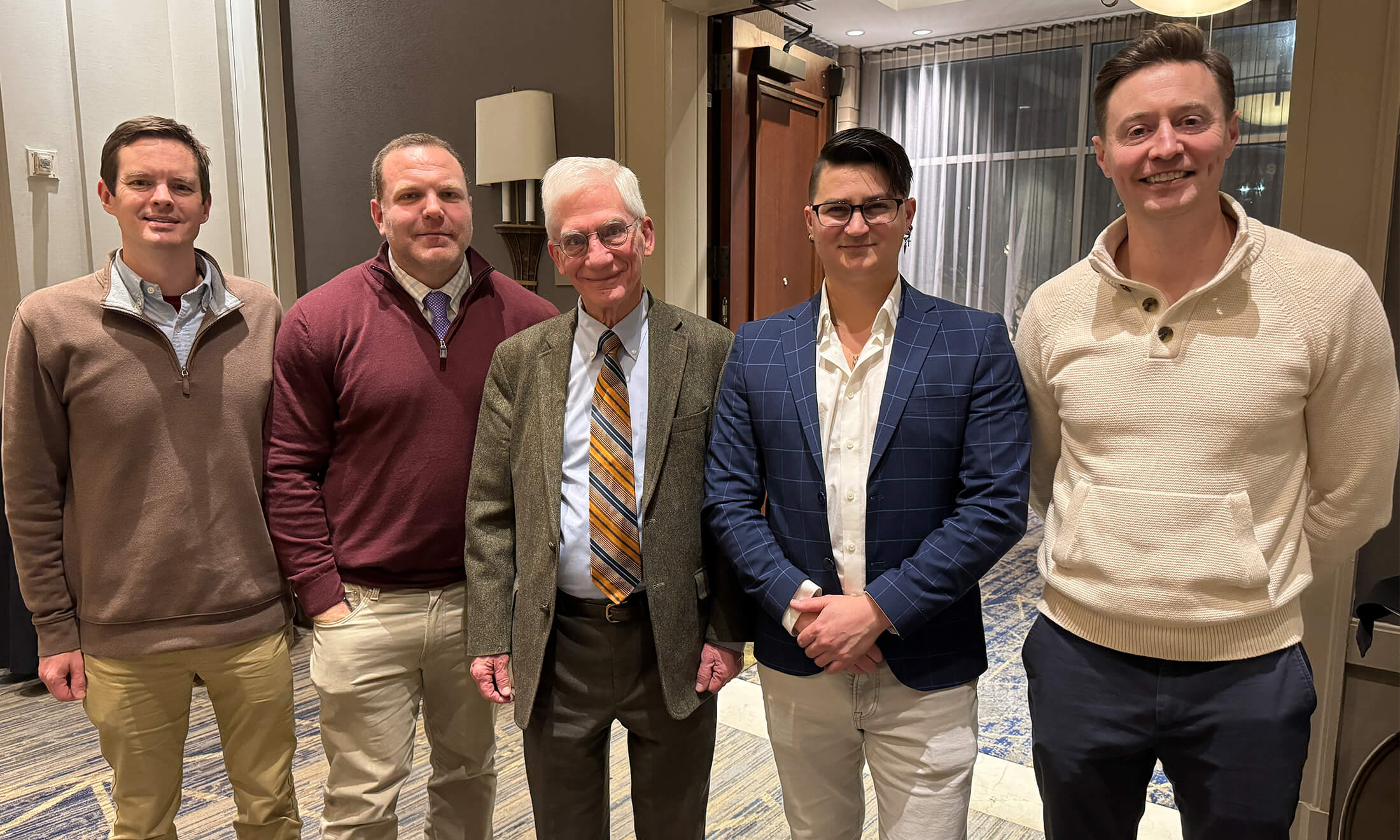 The bioethics team and speaker at the 2023 Krug lecture