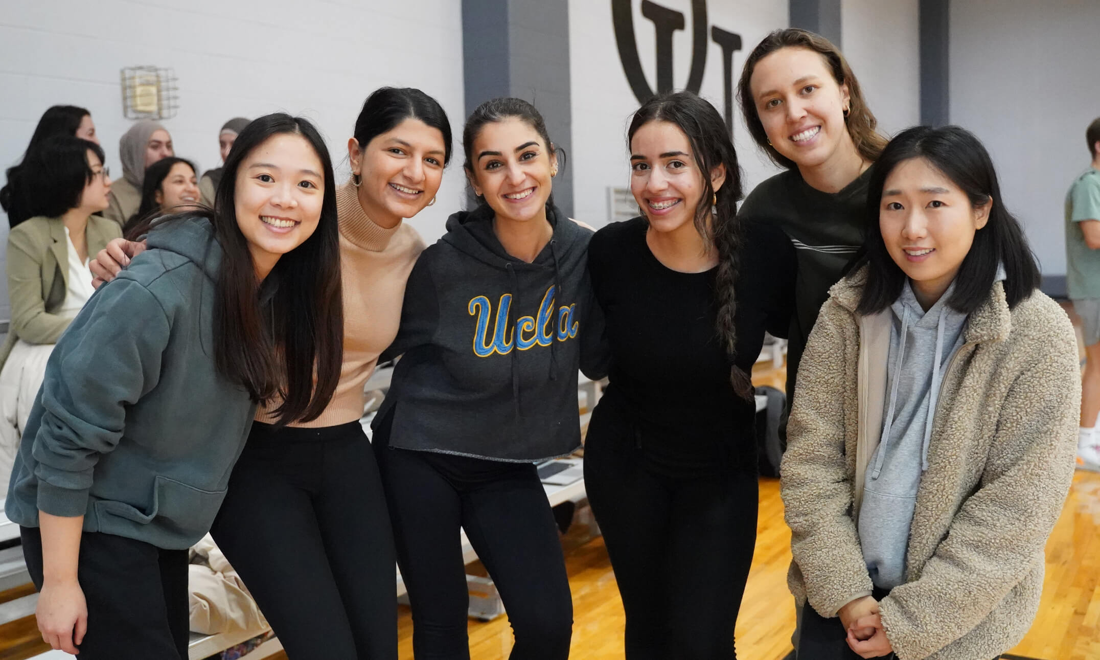 The 2023-24 GHA eboard stand in a group smiling