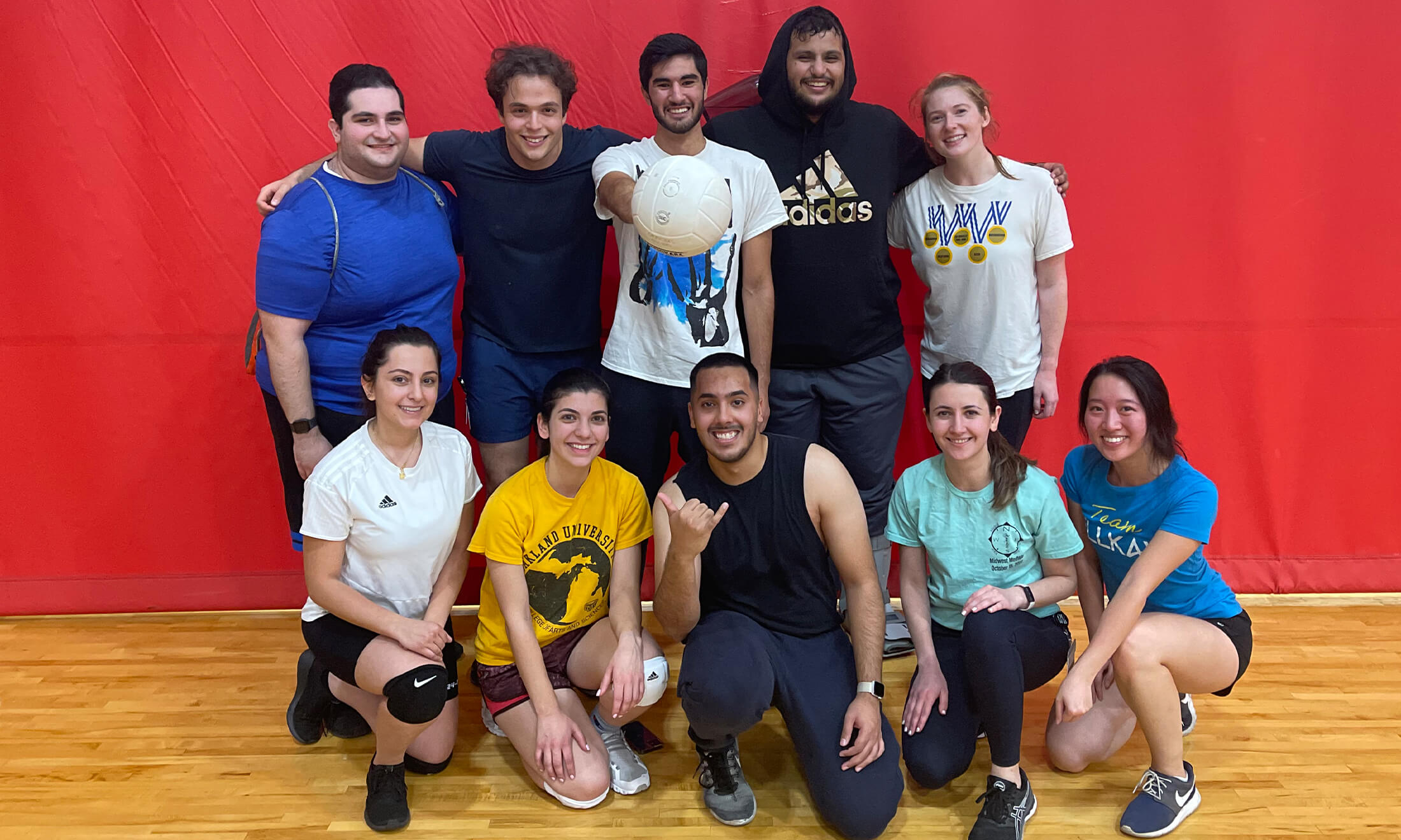 One of OUWB's intramural sports teams