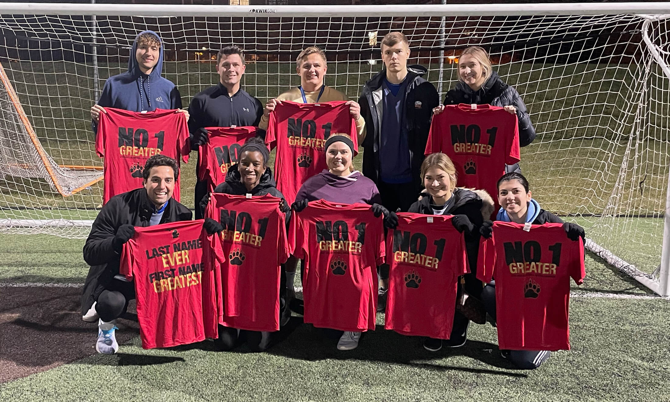 One of OUWB's intramural sports teams