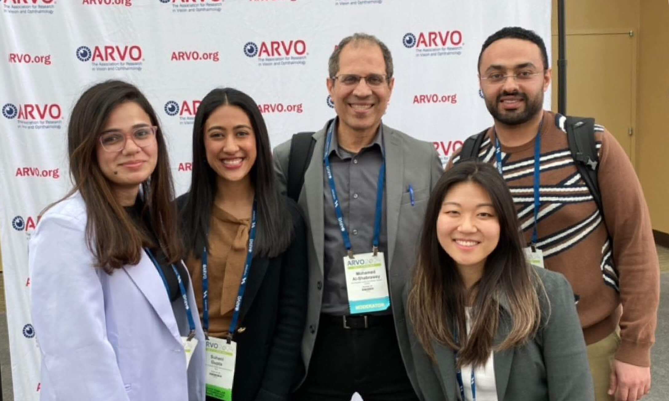 An image of the OUWB team that went to ARVO