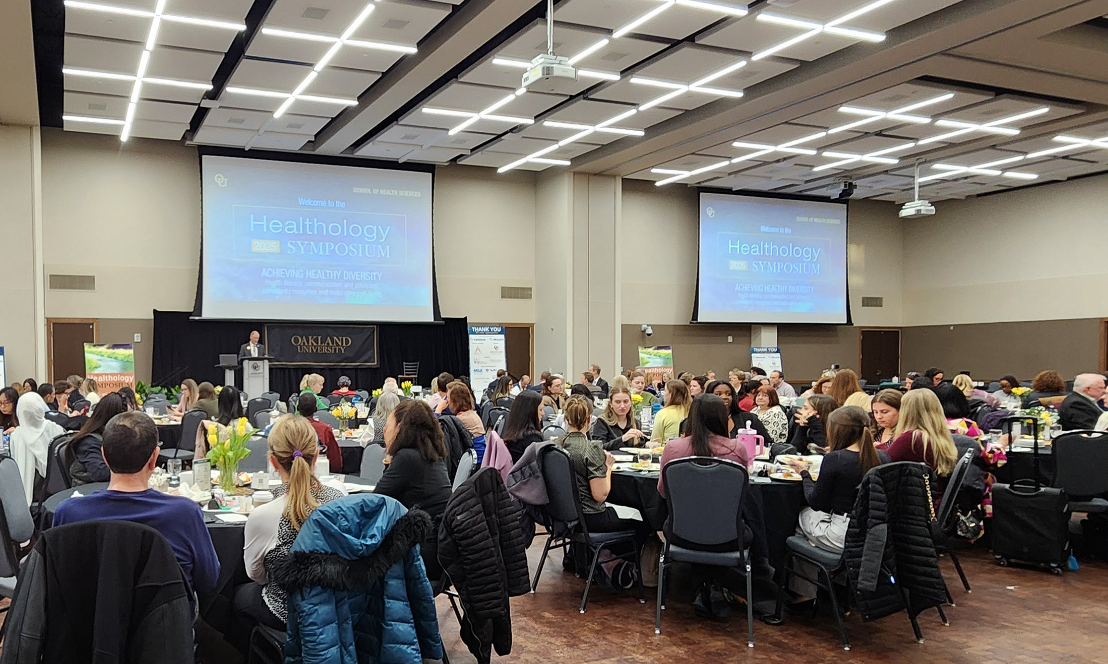 group of people at event