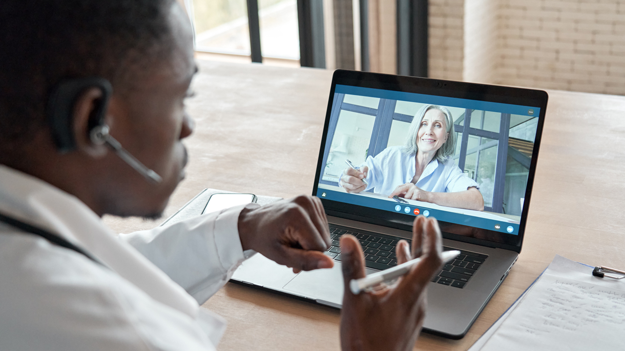 Telehealth Stock Photo