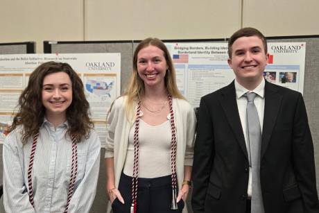 Karley Dougherty, Marion Brumer,  and Brandon Donahue