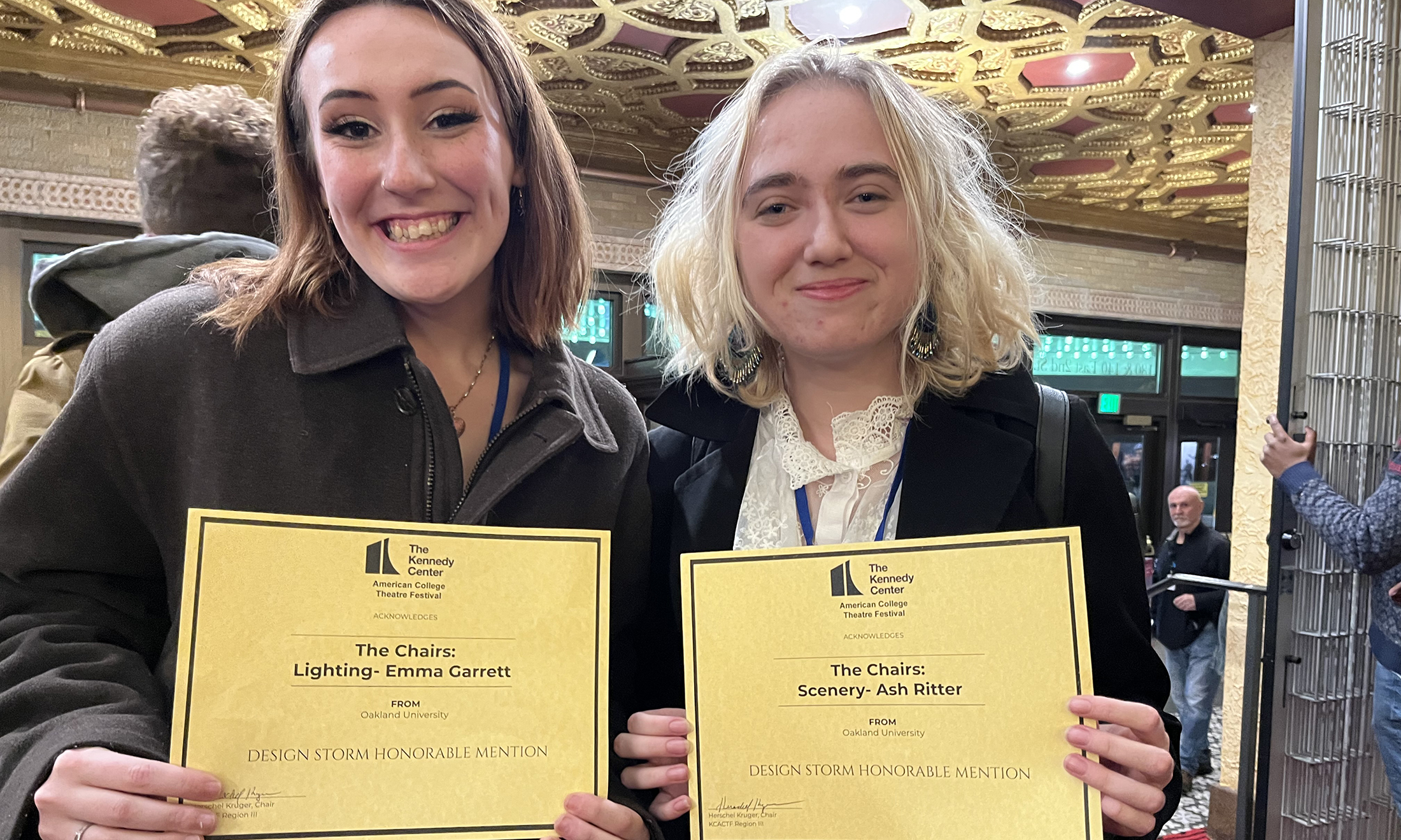 OU theatre students recognized at KCACTF Festival