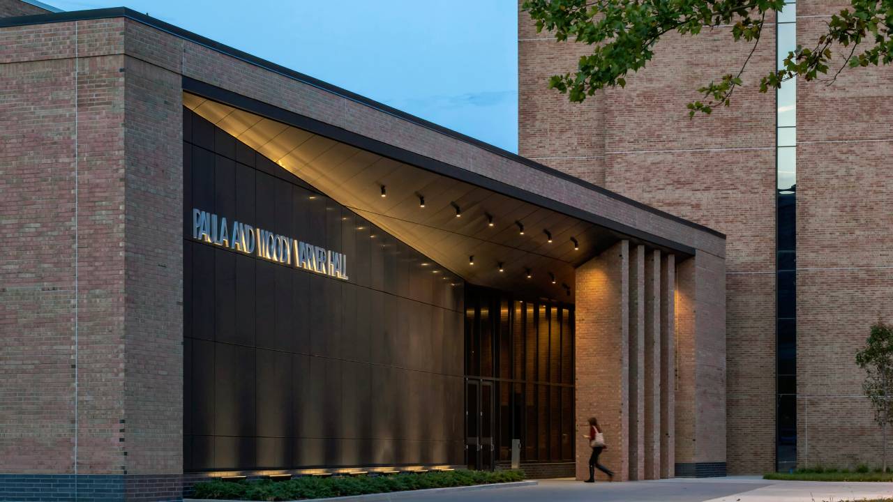 image of Varner Recital Hall on the OU campus