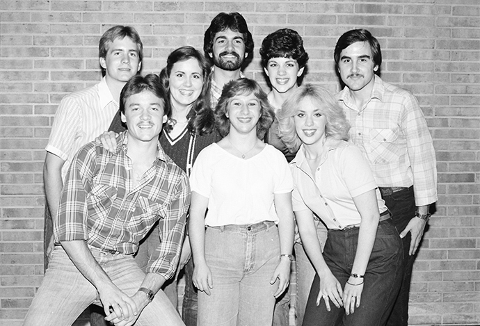 An image showing the attire of the 1980's