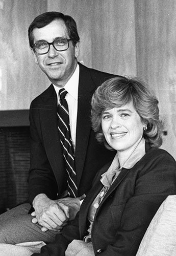 Photo of President Champagne and wife