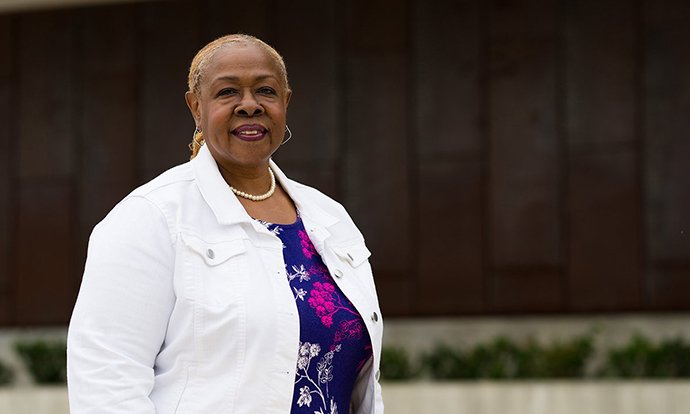 A headshot of Jo Hairston