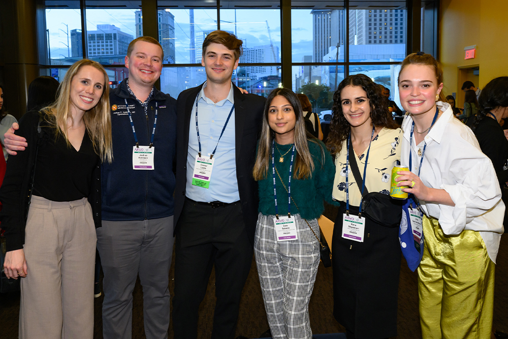 An image of OUWB students at the event