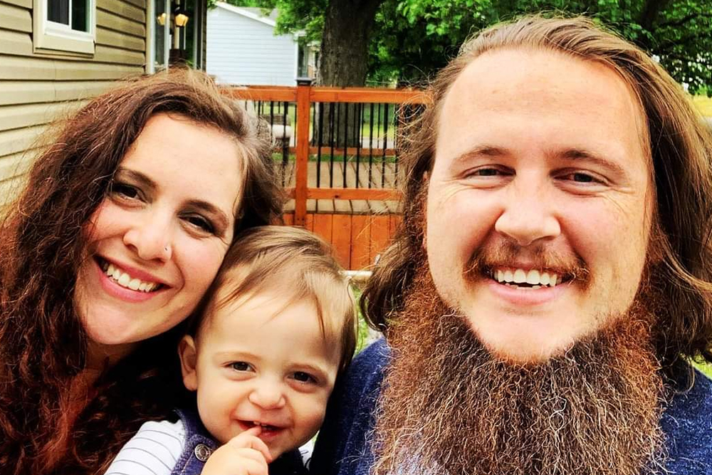 An image of Dr. Davidson and his family