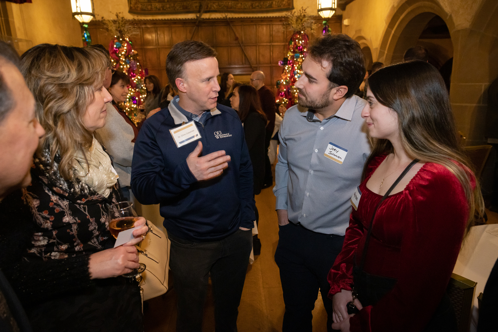 An image from the first family night event at OUWB