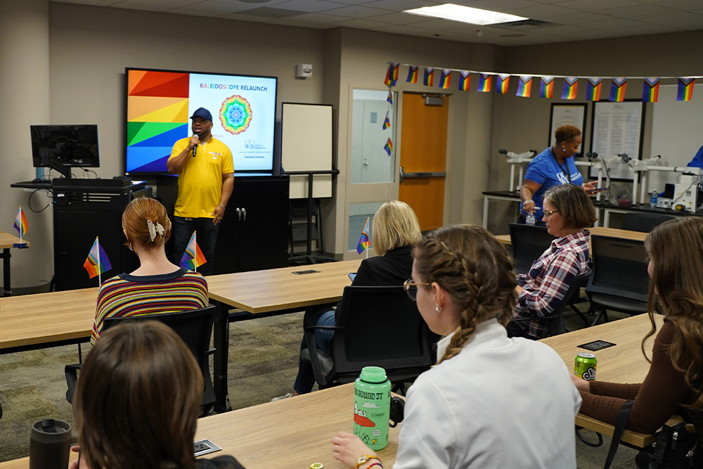 An image from the Kaleidoscope relaunch event