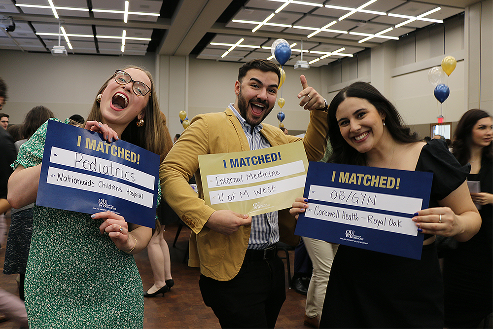 An image from the 2024 OUWB Match Day