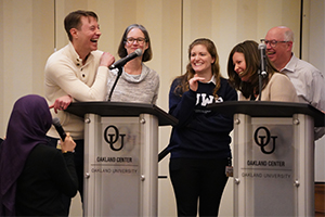 OUWB faculty members at the 2026 PIG Roast