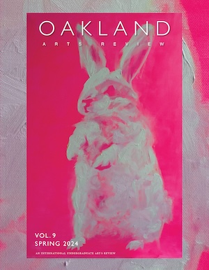 Oakland Arts Review Volume 9 cover Spring 2024