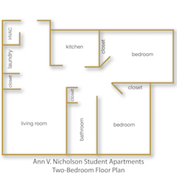 Ann V. Nicholson 2 Bedroom Suite